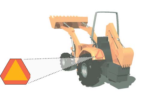 Tractor or backhoe