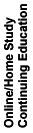 Online/Home Study Continuing Education title
