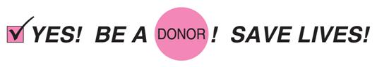 Banner be a Donor