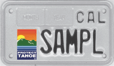 Graphic of the Lake Tahoe License Plate
