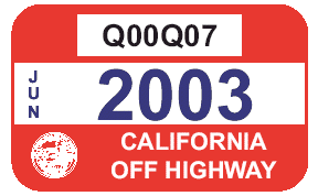 Sample of new OHV plate