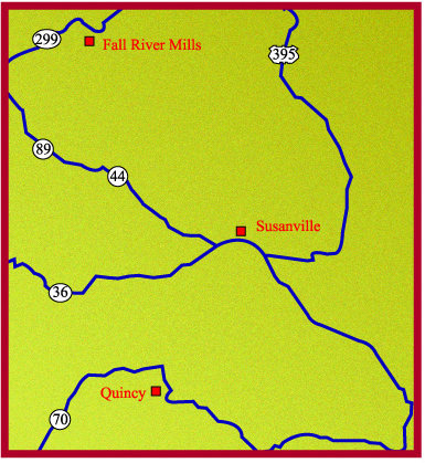 Image map displaying field office locations