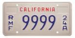 vehicle remanufacturers license plate