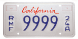 vehicle remanufacturers license plate