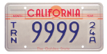 vehicle transporters license plate