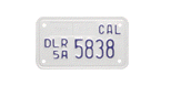 vehicle dealer license plate