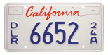 vehicle dealer license plate