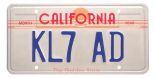 amateur radio license plate