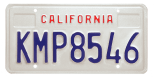 citizens band radio license plate