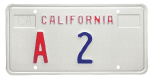 state assembly member license plate