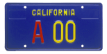 state assembly member license plate