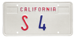 state senator license plate