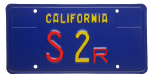 state senator license plate