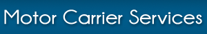 Motor Carrier Services