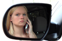 Image of Driver using Cell Phone