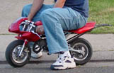 photo of pocket bike