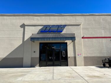 The Front of the DMV Clearlake office