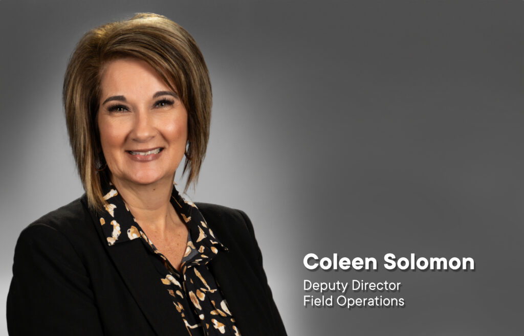 Photo: Coleen Solomon, Deputy Director, Field Operations