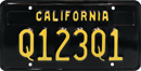 1960s Legacy special interest license plate.