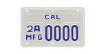 Special equipment dealer and manufacturer license plate.
